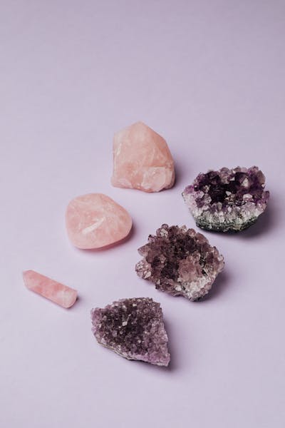 Chakra du cœur Anahata quartz rose | Source Sacrée