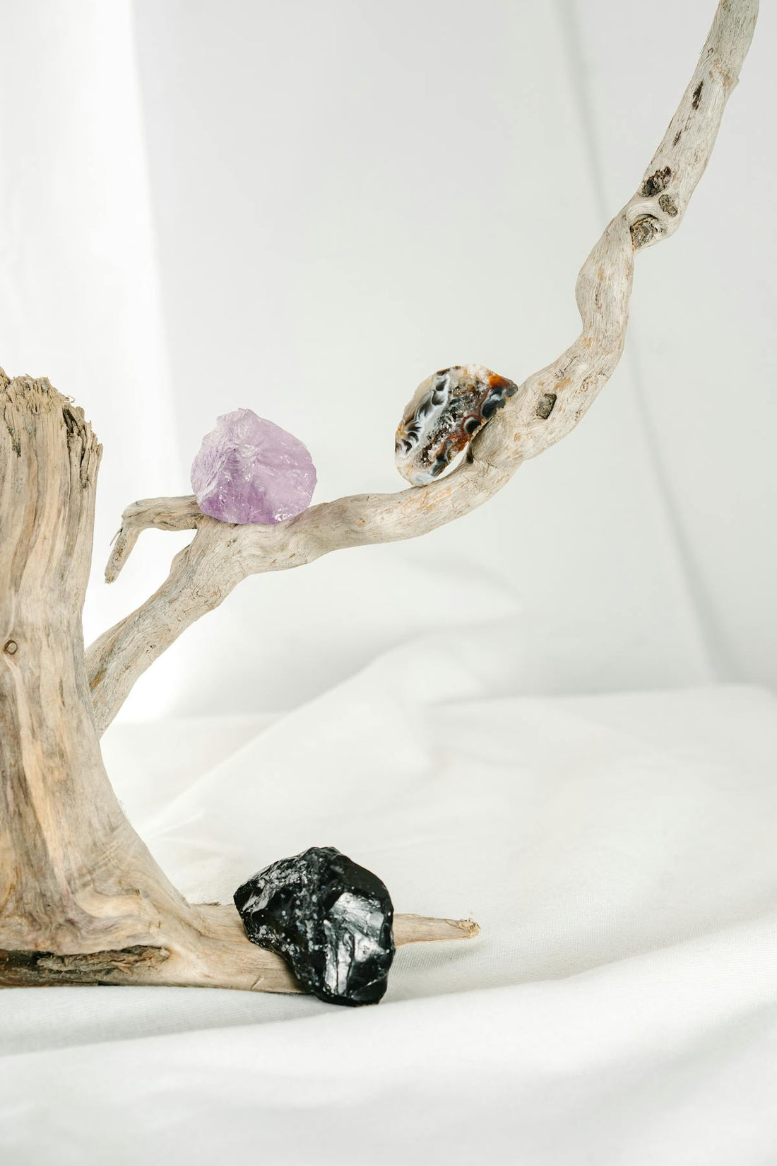Jaspe mousse pierre naturelle - lithotherapie | Source Sacree