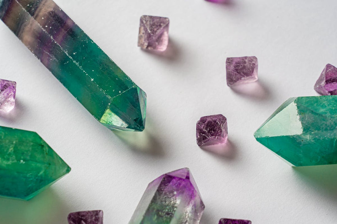 Fluorite pierre naturelle - lithothérapie | Source Sacrée