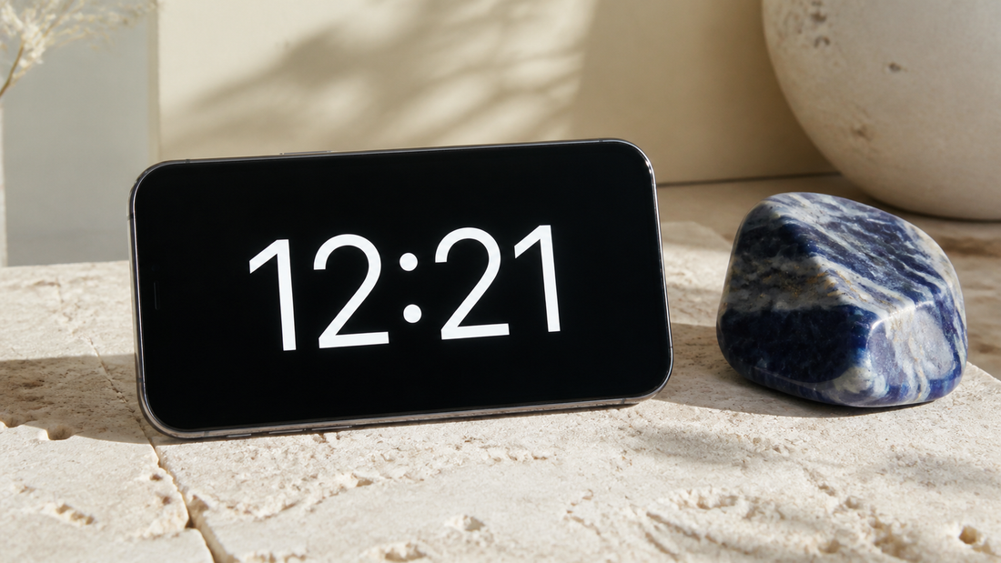 Heure Inversée 12h21 : Signification, Message Spirituel et Pierre Associée