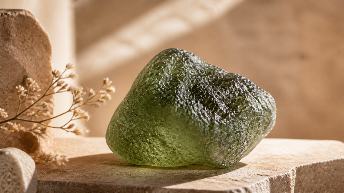 Moldavite : Propriétés, Vertus et Utilisation en Lithothérapie