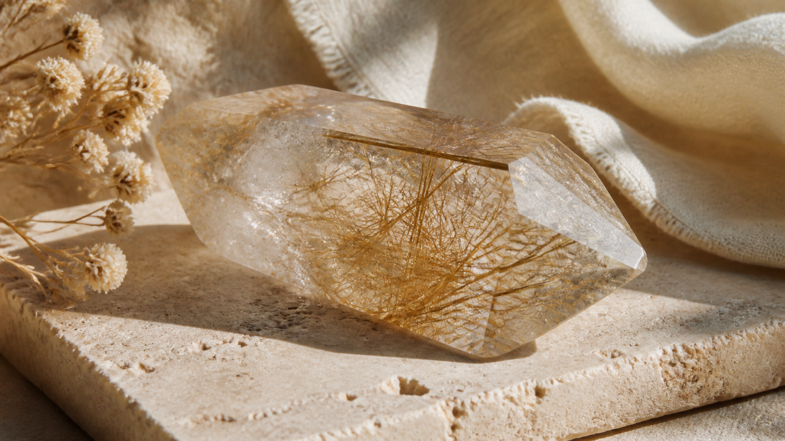 Quartz Rutile : Signification, Vertus et Propriétés