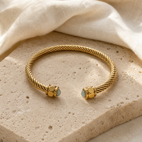 Bracelet Pierre de Naissance Mars — Aigue-marine