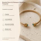 Bracelet Pierre de Naissance Décembre — Turquoise — fiche descriptive