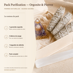 Pack Purification - Orgonite & Pierres — fiche descriptive