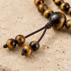 Mala Œil de Tigre 108 Perles 6 mm en Pierre Naturelle - lithothérapie | Source Sacrée