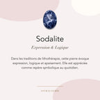 Sodalite : expression, logique et apaisement — symbolique traditionnelle