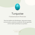Turquoise : communication, protection et sérénité — symbolique traditionnelle